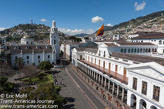 Plaza de la Independencia, Cathedral & Presidential palace - Quito, Ecuador