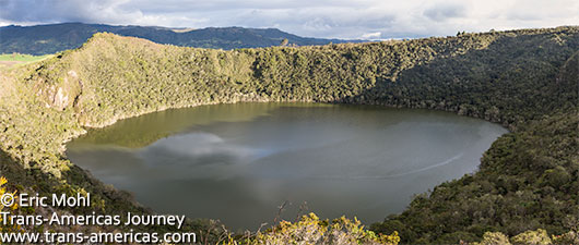 Lake Guatavita Legend of El Dorado Bogota, Colombia