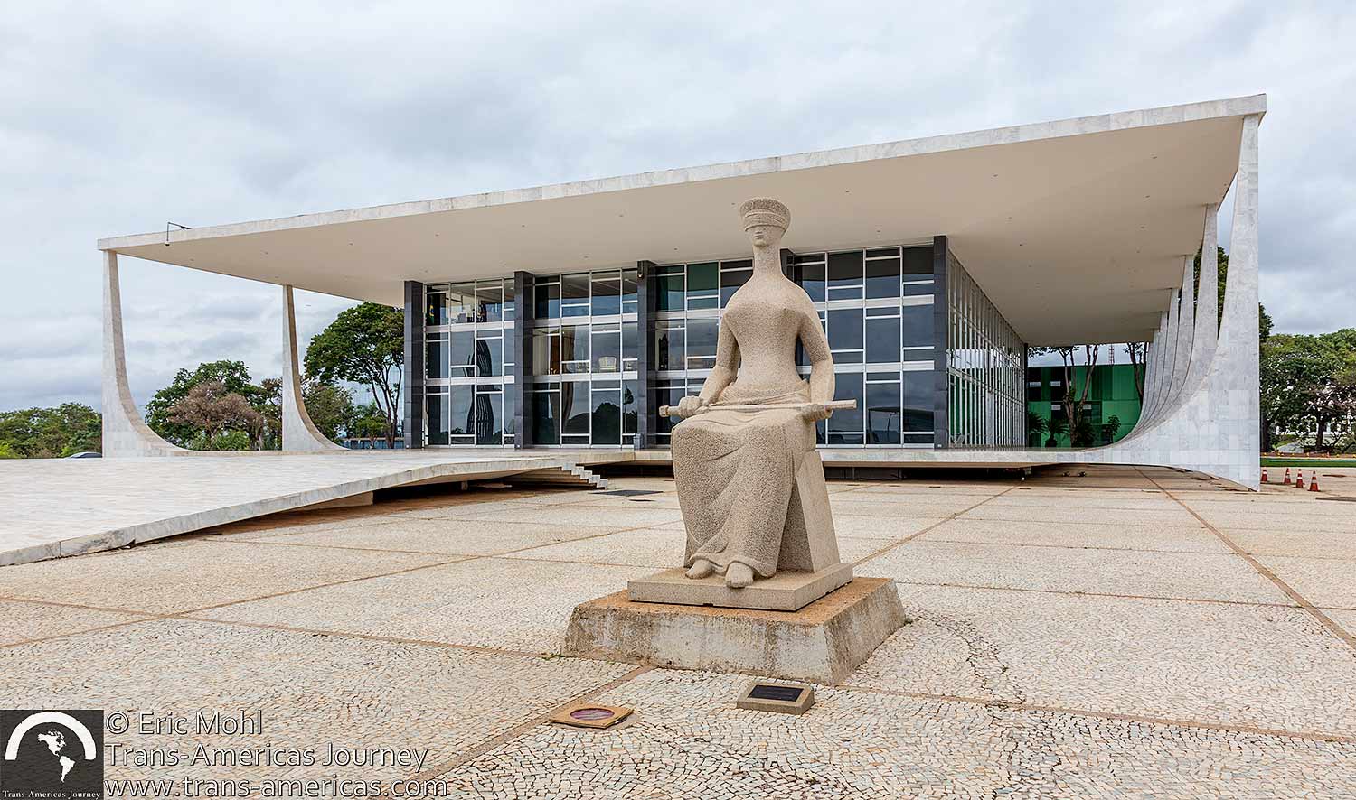 Oscar Niemeyer Supreme Federal Court Brasilia