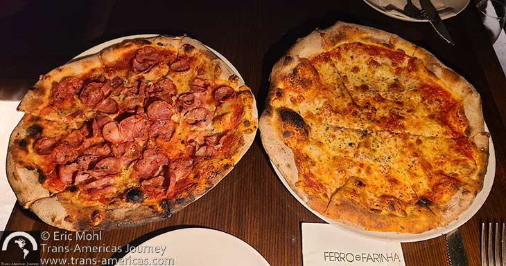 Ferro e Farinha pizza in Rio